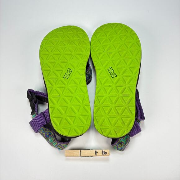 Teva Original Universal Purple Black Aztec Sports Sandal 1003986 Women’s Size 6 - Picture 8 of 8